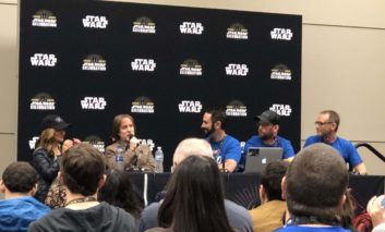 VIDEO: Coffee With Kenobi Celebration Chicago Podcast Stage, featuring James Arnold Taylor & Catherine Taber