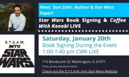 Coffee With Kenobi LIVE at STEAM Into Star Wars on Saturday, January 20th