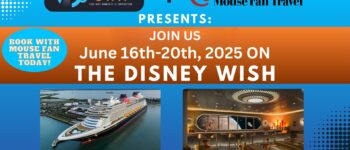 Cruise On The Disney Wish with Coffee With Kenobi & Dan Z June 16th-20th, 2025