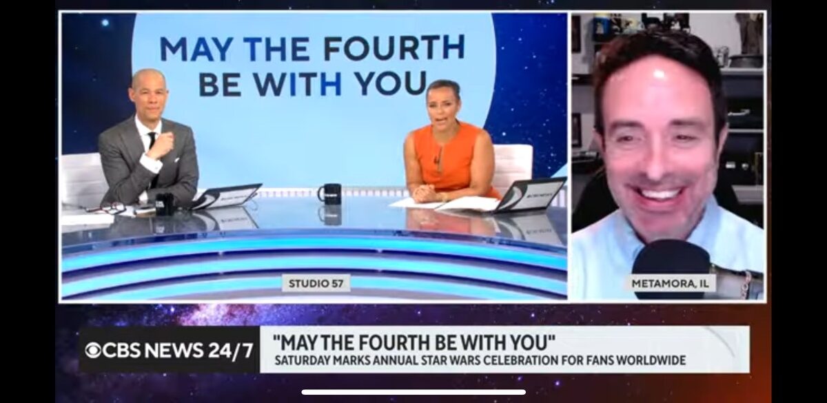 CBS News 24/7 Interviews Dan Z For May The 4th