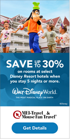 Save Up To 30% At WDW